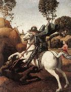 RAFFAELLO Sanzio St George and the Dragon oil painting artist